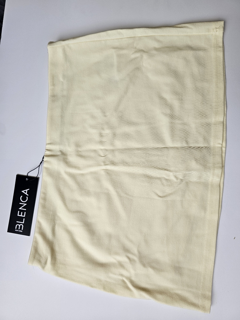 Skirt Skort - Skirt With Built In Shorts - Cream Yellow - Mini Skirt